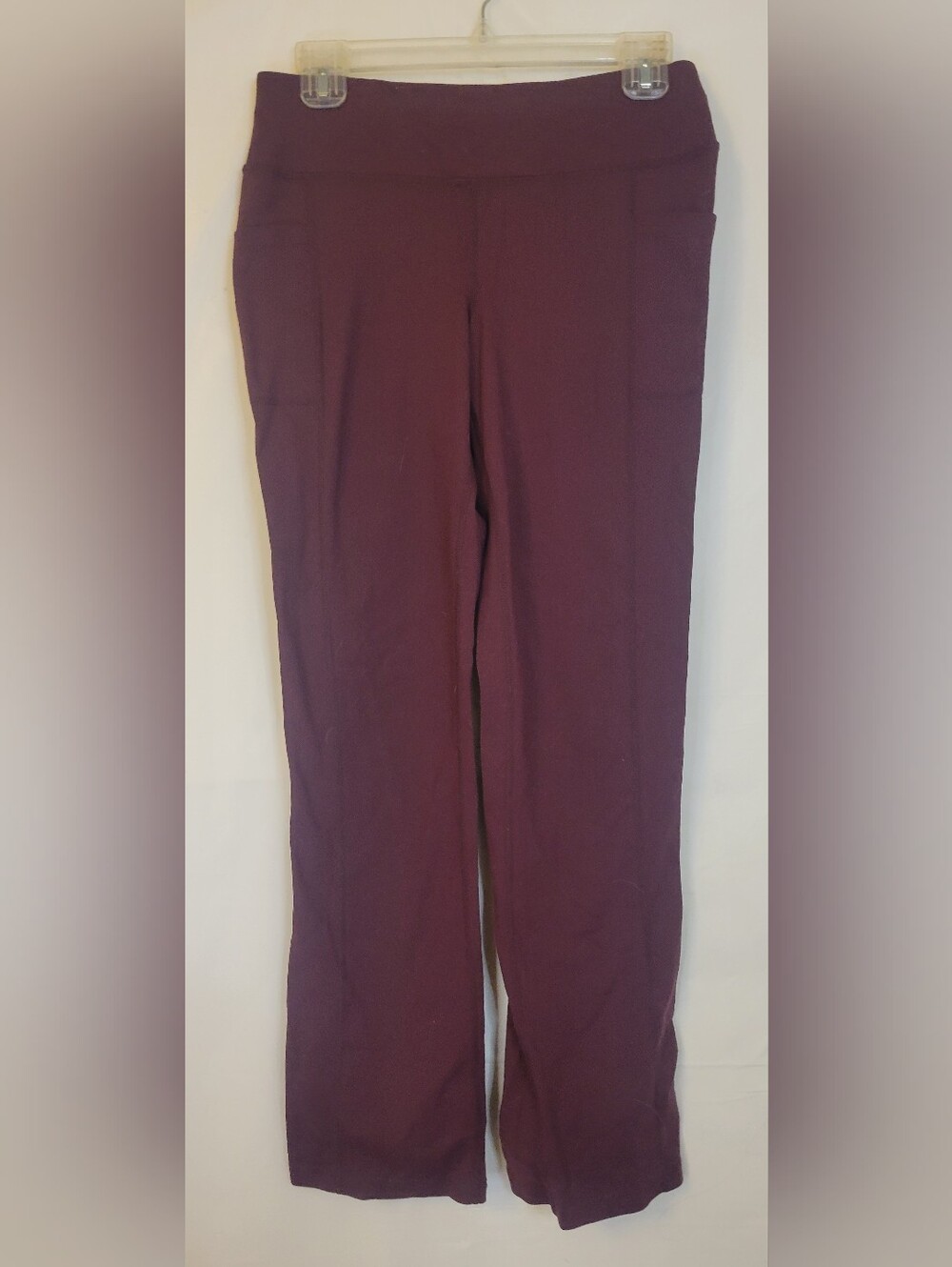 Skechers Women's Straight-Leg Pants in Deep Plum